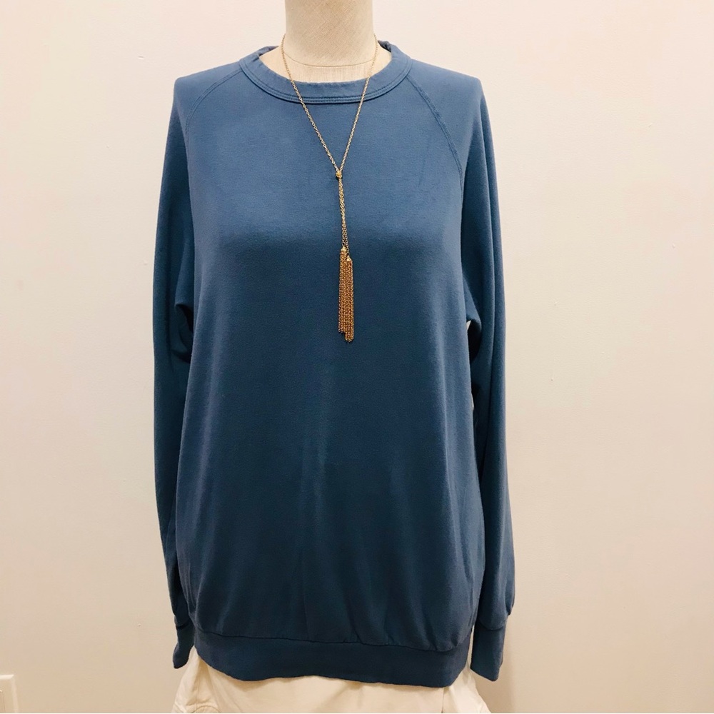 Swet Tailor blue long sleeve tee-shirt. Size S. Excellent used condition.